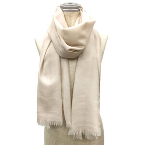HERMES Beige Scarf